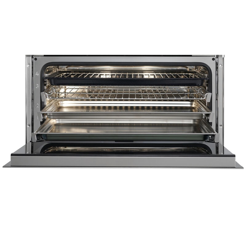 Wolf M Series 30 in. 2.4 cu. ft. Steam Electric Single Wall Oven with Dual Convection - Stainless Steel, , hires