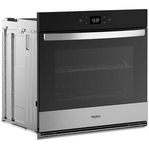 Whirlpool 30 in. 5 cu. ft. Smart Electric Single Wall Oven with Standard Convection - Fingerprint Resistant Stainless, , hires