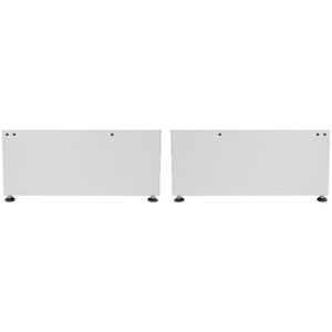 Equator Universal Laundry Pedestal for 24" Washer, Dryer & Combo with Storage Drawer - White, , hires