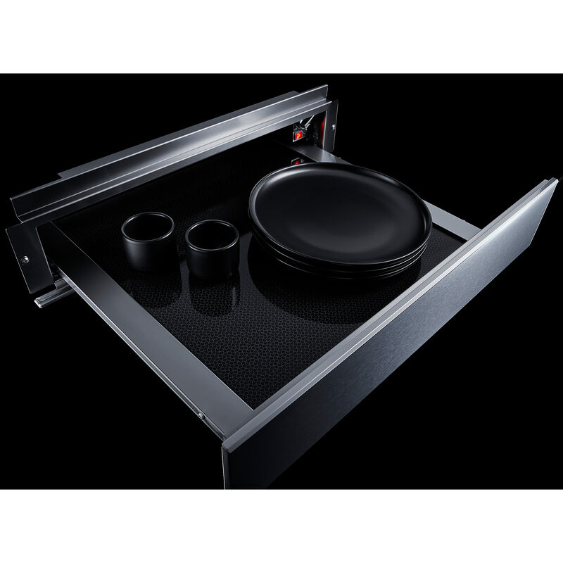 JennAir Noir 24 in. 0.6 cu. ft. Warming Drawer - Stainless Steel, , hires