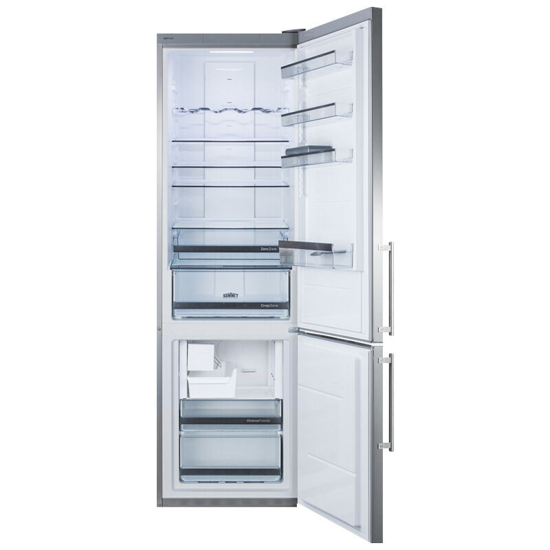 Summit 24 in. 12.8 cu. ft. Counter Depth Bottom Freezer Refrigerator - Stainless Steel, , hires