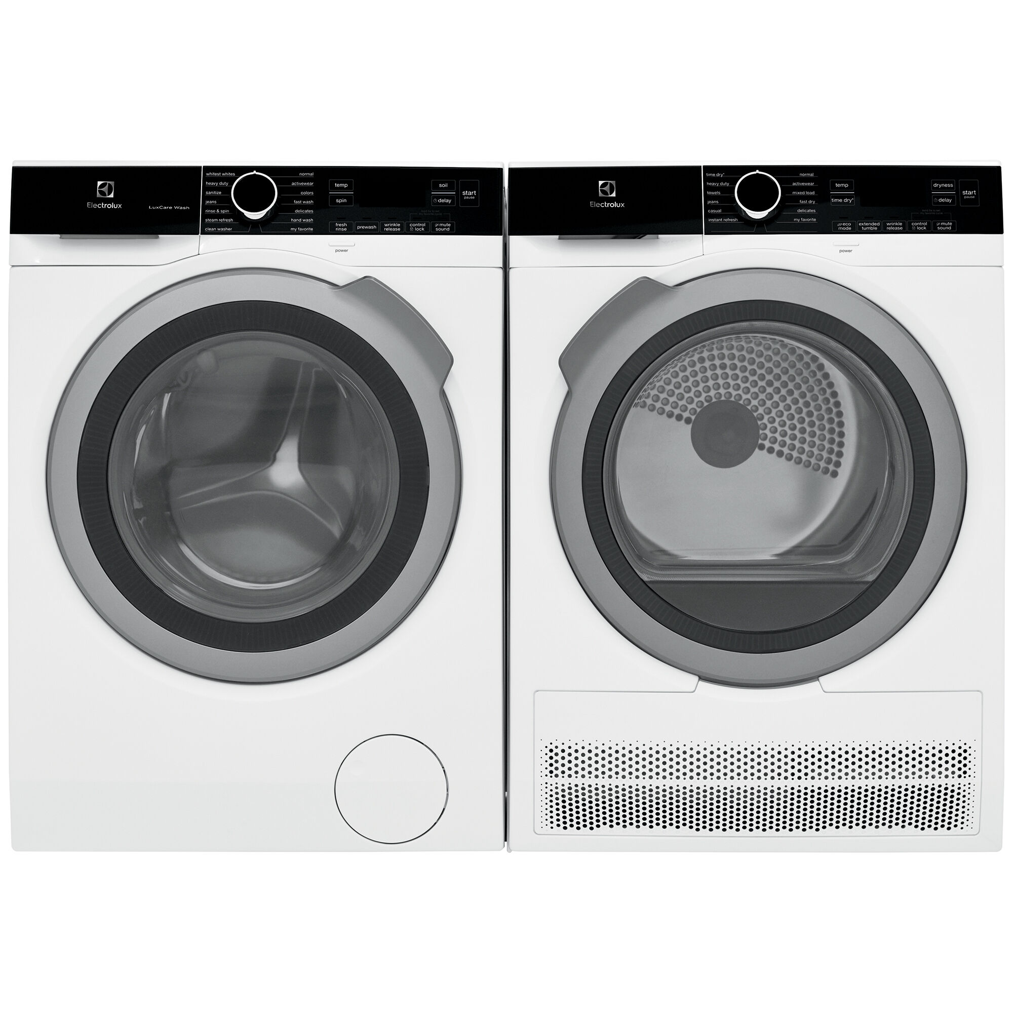 Electrolux 24 in. 2.4 cu. ft. Stackable Front Load Washer with LuxCare Wash System White P.C. Richard Son