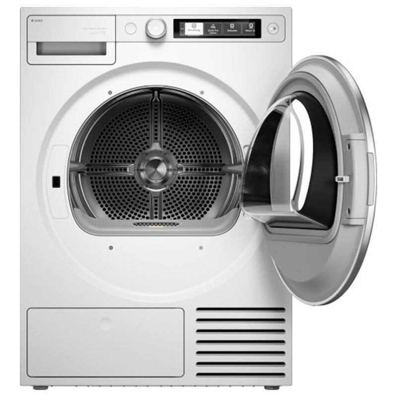 Asko 5-Series 24 in. 5.2 cu. ft. Smart Stackable Ventless Electric Dryer with Heat Pump & Sensor Dry - White, White, hires