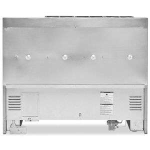 KitchenAid 48 in. 6.3 cu. ft. Smart True European Convection Double Oven Gas Range with 6 Sealed Burners & Griddle - Passion Red, , hires