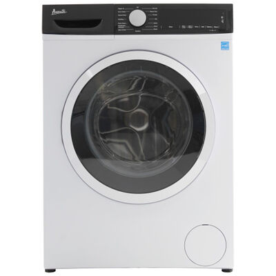 Avanti 24 in. 2.2 cu. ft. Stackable Front Load Washer with Sanitize & Steam Cycle - White | FLW22V0W