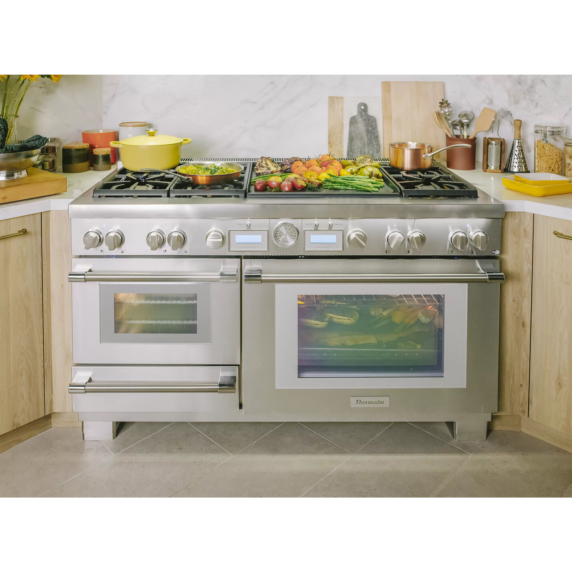 Thermador over sales the range microwave