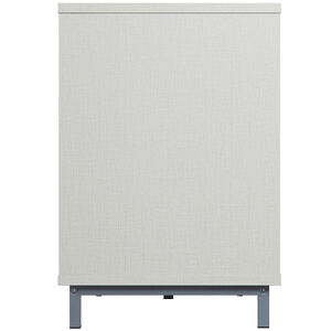 Manhattan Comfort Brighton 60" TV Stand with Glass Shelves & Media Wire Management - Beige, , hires