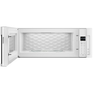 Whirlpool 30 in. 1.1 cu. ft. 1000W Low Profile Over-the-Range Microwave with 400 CFM - White, White, hires