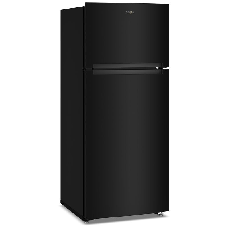 Whirlpool 28 in. 17.6 cu. ft. Garage Ready Top Freezer Refrigerator - Black, Black, hires