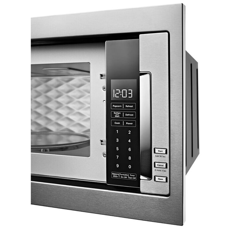 KitchenAid 1.1 cu. ft. Built-In Microwave Oven with 12-inch Turntable