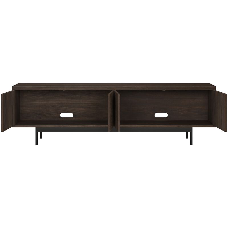 Preston & Cole Everett 70" Wide TV Stand for TVs up to 75" - Alder Brown, , hires