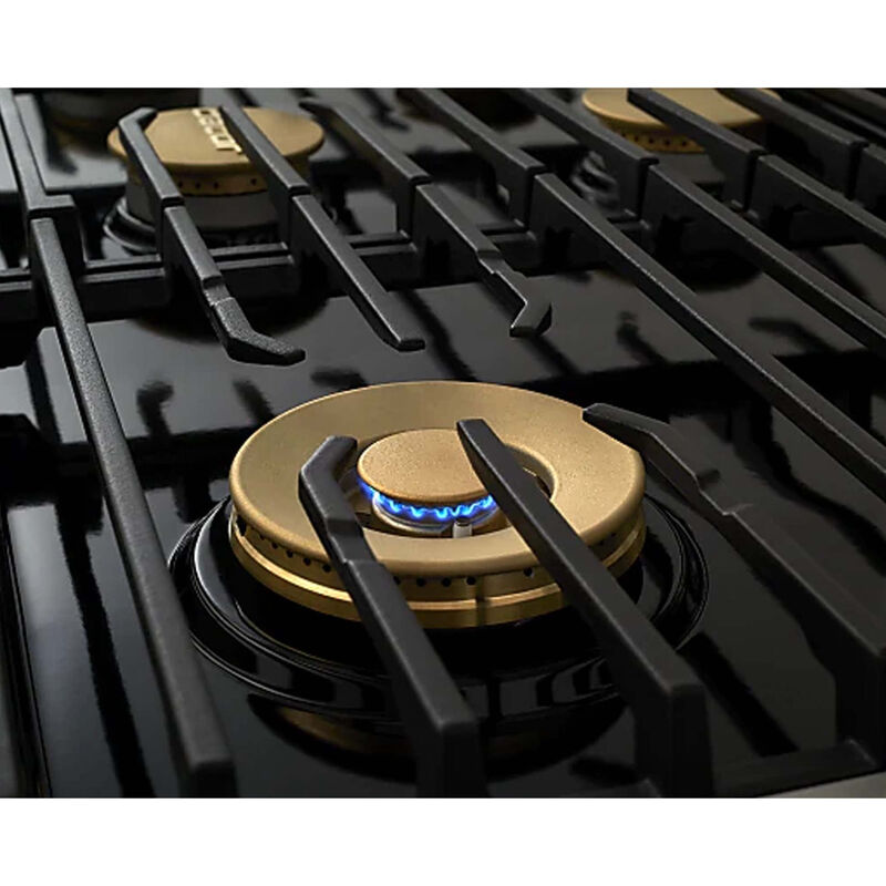 Dacor Contemporary 48 in. 6.6 cu. ft. Smart Dual Convection Steam Double Oven Dual Fuel Range with 6 Sealed Burners - Graphite Stainless, , hires