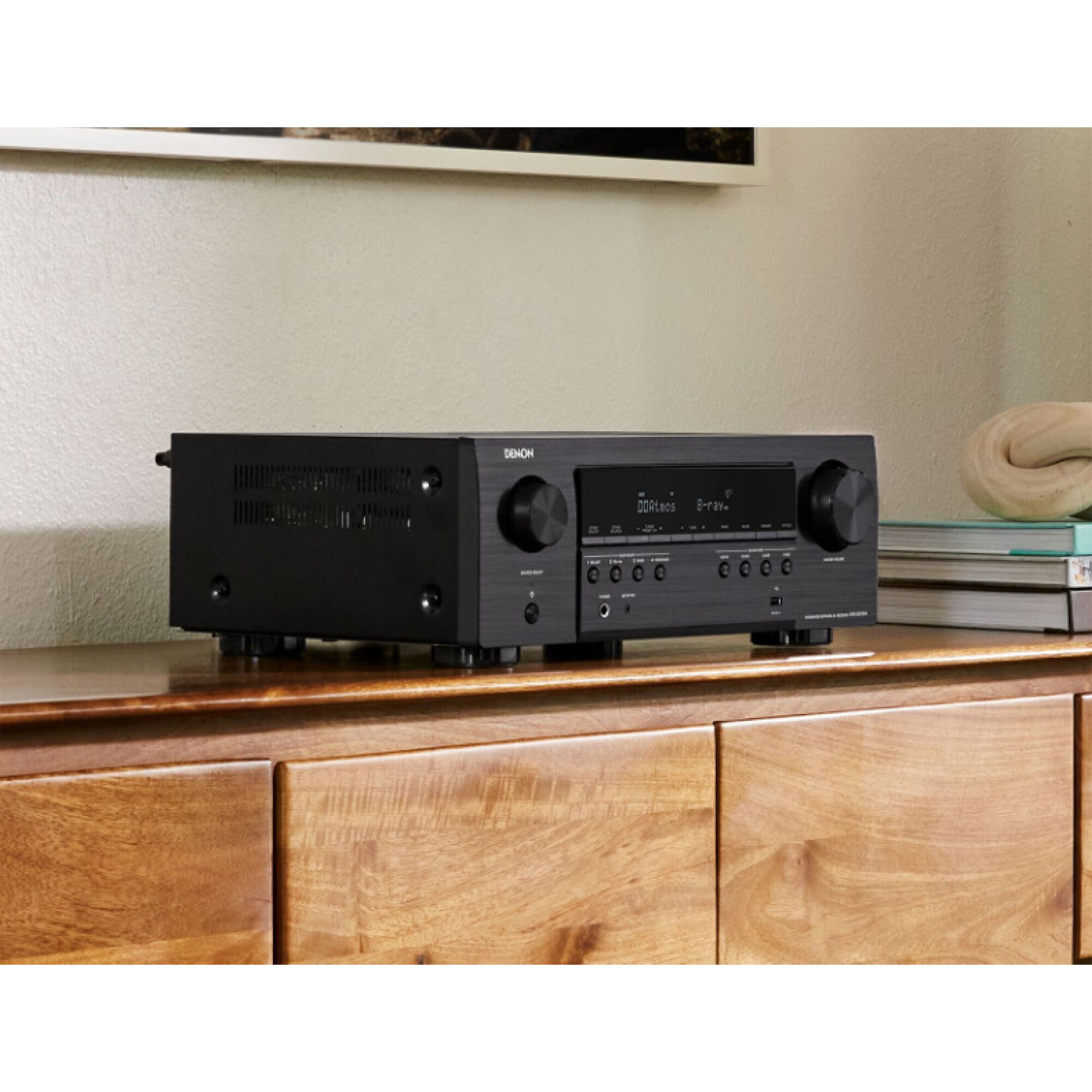Denon 7.2 Ch. 75W 8K AV Receiver with Built-In HEOS - Black | P.C.