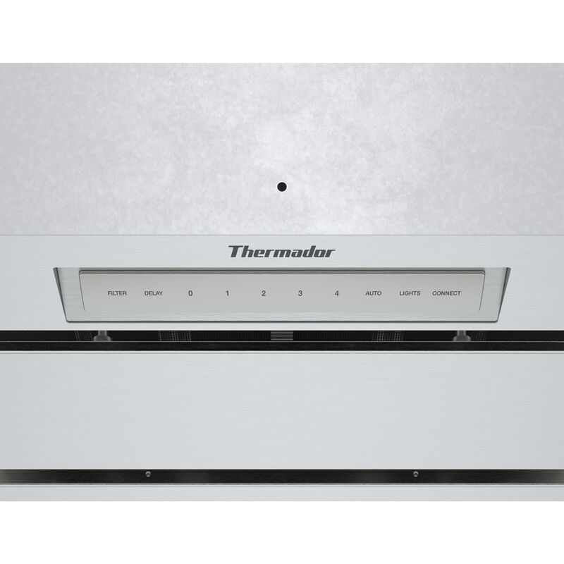 Thermador Masterpiece Series 30 in. Smart Convertible Standard Style Range Hood with 600 CFM, 4 Fan Speeds & 2 LED Lights - Stainless Steel, , hires