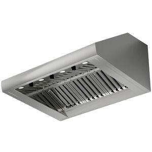 XO 36 in. Ducted Canopy Pro Style Range Hood with 1200 CFM, 2 Fan Speeds & 4 LED Lights - Stainless Steel, , hires