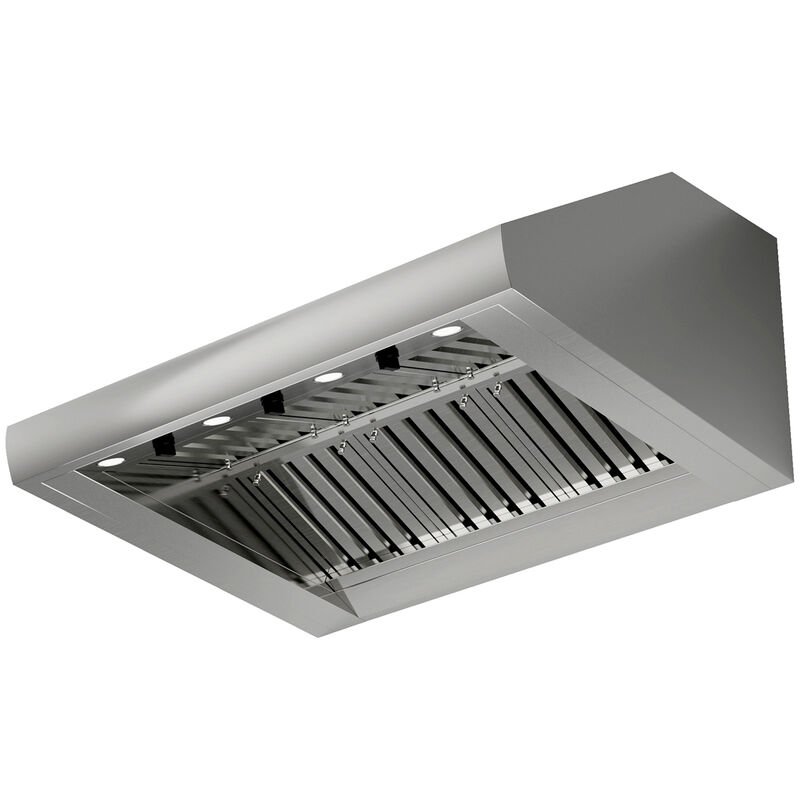 XO 36 in. Ducted Canopy Pro Style Range Hood with 1200 CFM, 2 Fan Speeds & 4 LED Lights - Stainless Steel, , hires