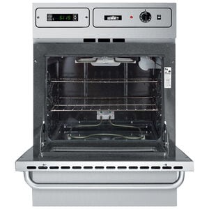 Summit 24 in. 2.9 cu. ft. Electric Single Wall Oven - Stainless Steel, , hires