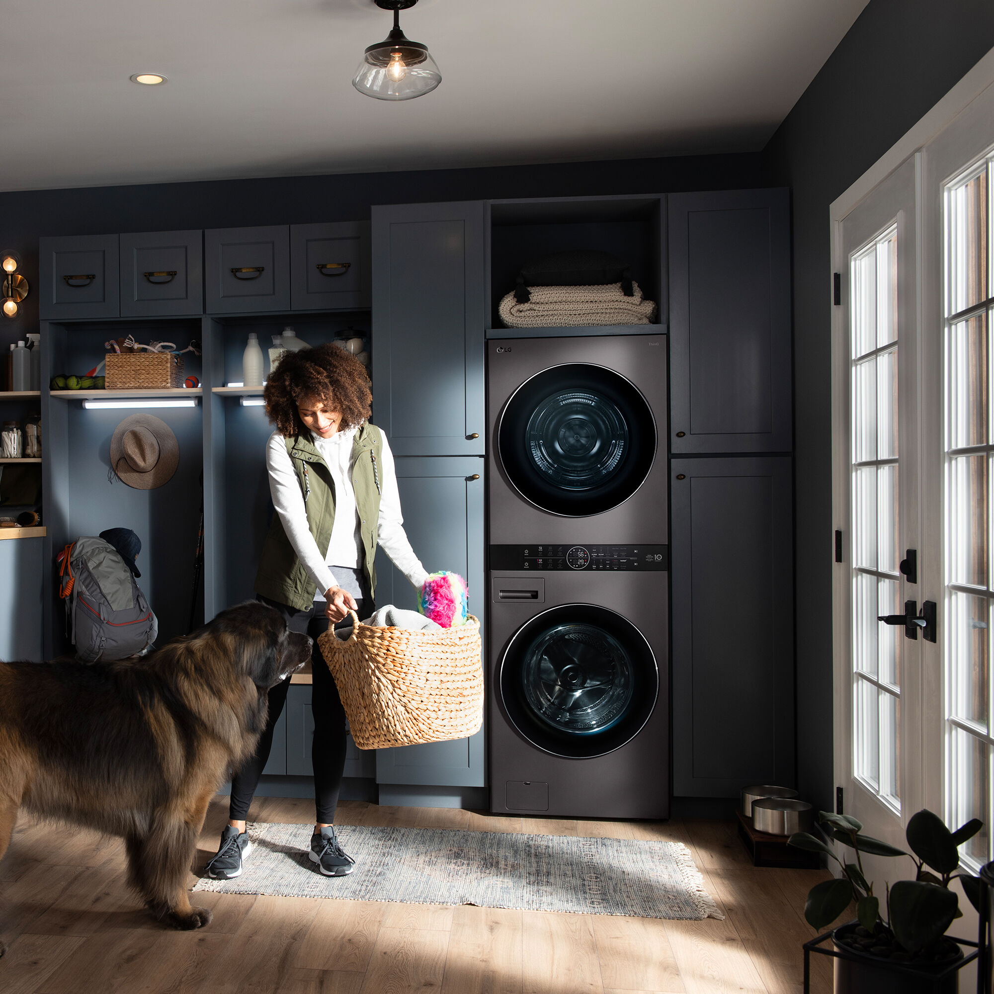 Lg washing machine tower on sale