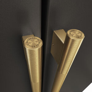 KitchenAid Brass Handle Hardware Accessory Kit for 36 in. Counter-Depth French Door Refrigerator, , hires