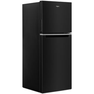 Whirlpool 24 in. 11.6 cu. ft. Counter Depth Top Freezer Refrigerator - Black, Black, hires