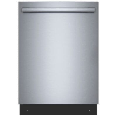 Bosch 300 Series 24 in. Top Control Smart Dishwasher with 46 dBA Sound Level, 3rd-Rack & PureDry - Stainless Steel | SHX53DM5N