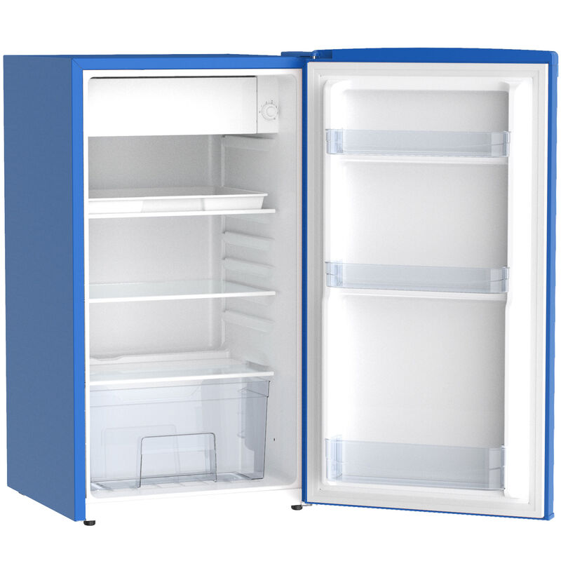 Avanti 18 in. 3.1 cu. ft. Mini Fridge with Freezer Compartment - Robin's Egg Blue, , hires