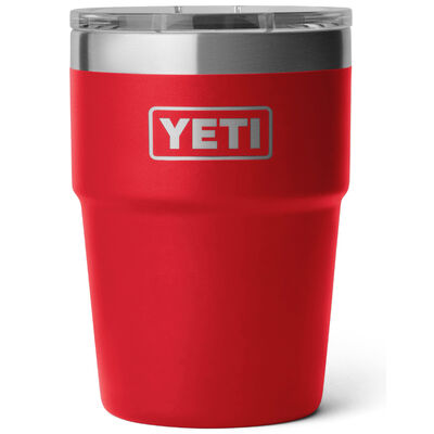 YETI Rambler 16 oz Stackable Cup - Rescue Red | YRAMS16RR