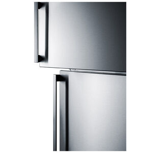 Summit 28 in. 12.6 cu. ft. Counter Depth Top Freezer Refrigerator - Stainless Steel, , hires