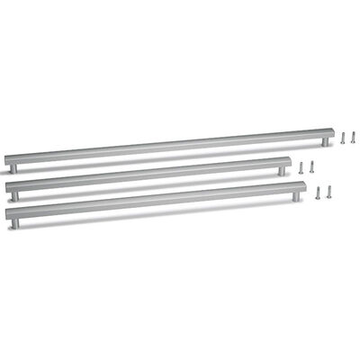 Liebherr Three Piece Handle for 30 in. Refrigerators - Aluminum | 9900-281-00