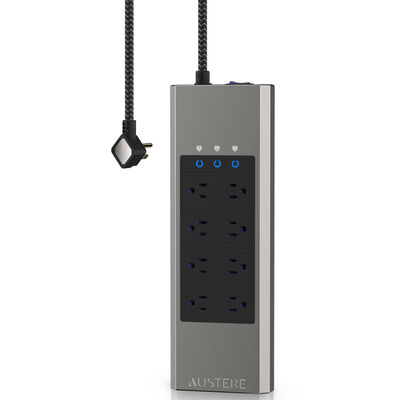 Austere VII Series 8-Outlet 4,000 Joules Surge Protector with 45 Watt PD Port | 7S-PS8-US1