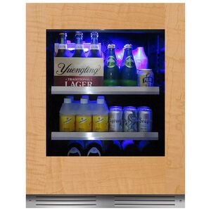 XO 24 in. ADA Compliant Built-In/Freestanding Beverage Center with Pull-Out Shelves & Digital Control - Custom Panel Ready, , hires