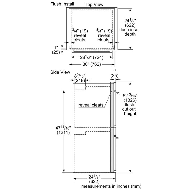 Bosch 800 Series 30 in. 9.2 cu. ft. Top Control Electric Double Wall Oven with True European Convection - Stainless Steel, , hires