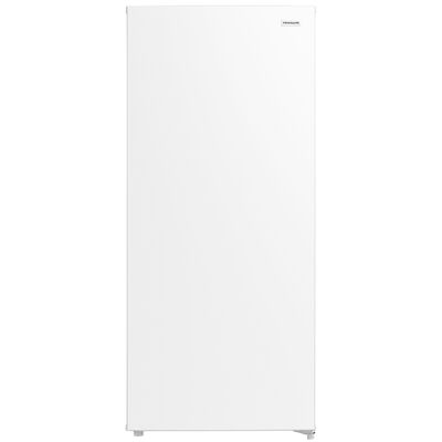 Frigidaire 22 in. 7.1 cu. ft. Garage-Ready Single-Drawer Upright Compact Freezer with Adjustable Shelves - White | FFUE0736AW