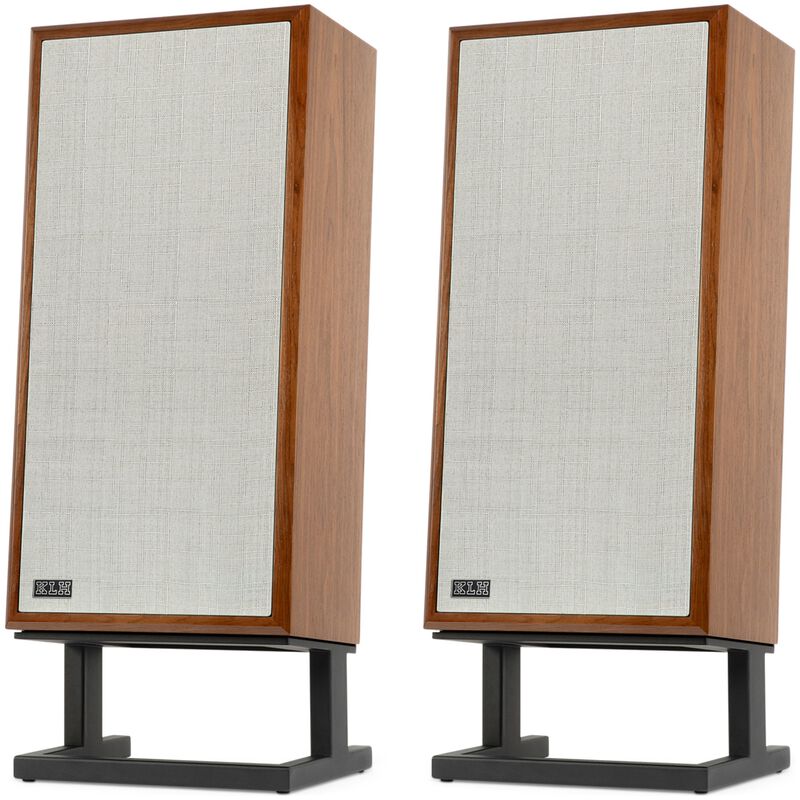 KLH Model Four 8" Three-Way Acoustic Suspension Loudspeaker System - English Walnut, , hires