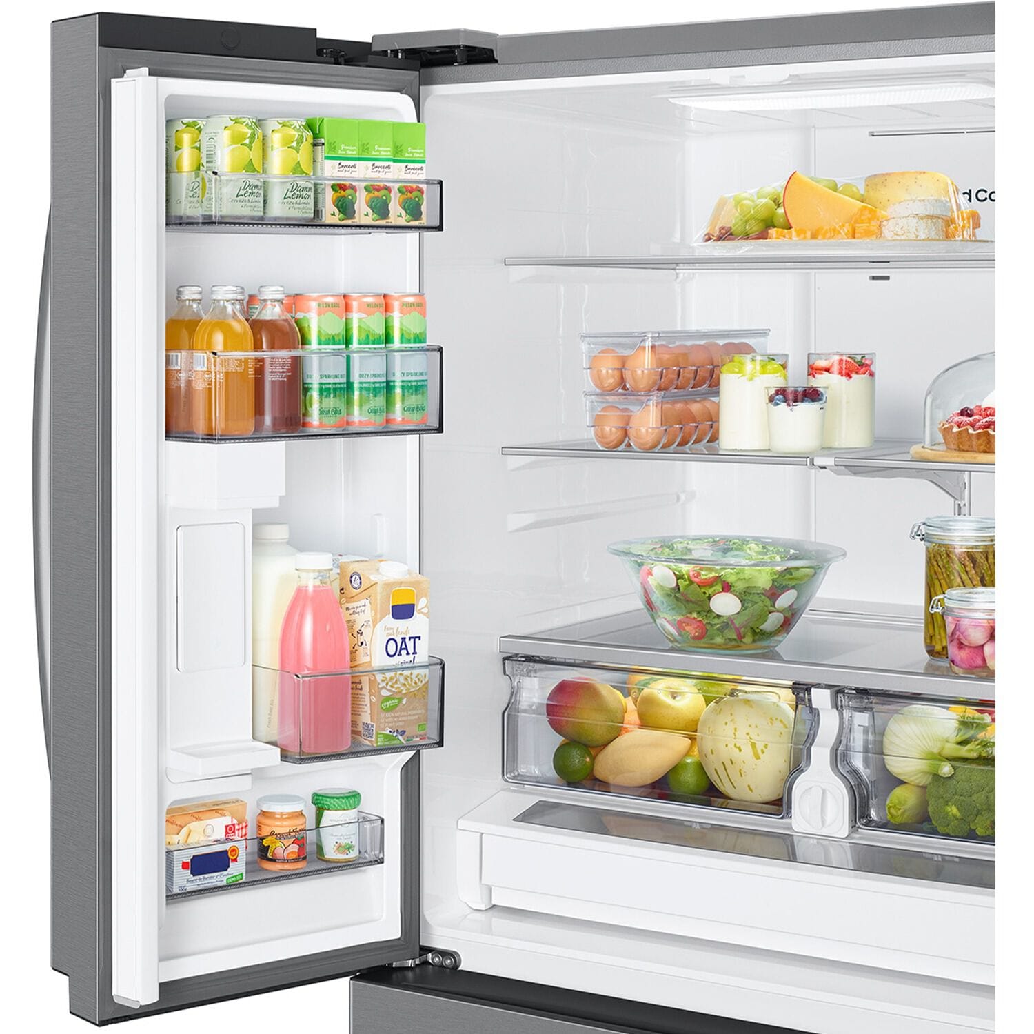 Srf714ncdbls french sales door refrigerator