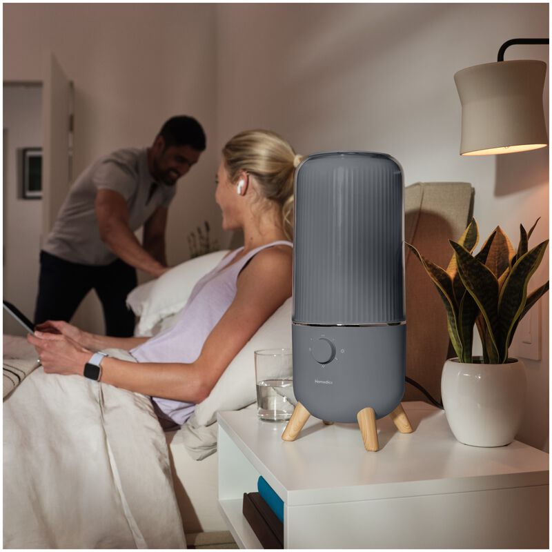 HOMEDICS Ultrasonic Humidifier - Platinum, , hires