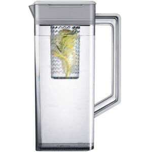 Samsung Bespoke 36 in. 22.6 cu. ft. Smart Counter Depth Side-by-Side Refrigerator with Internal Water Dispenser - Stainless Steel, Stainless Steel, hires