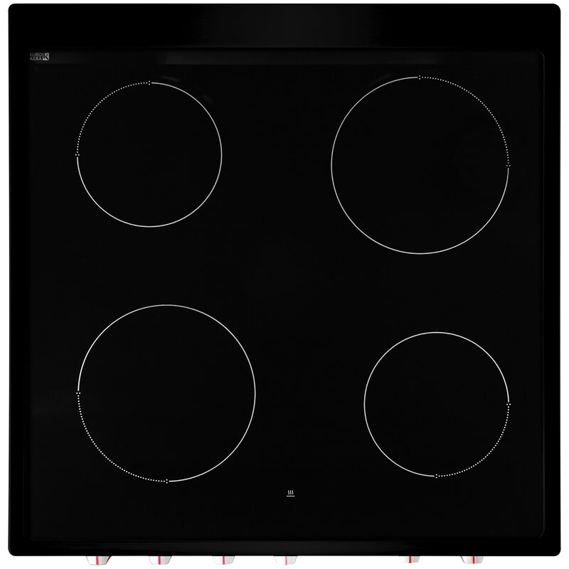 Frigidaire 24 in. 1.9 cu. ft. Standard Convection Electric Range with Smoothtop Burners - Stainless Steel, Stainless Steel, hires