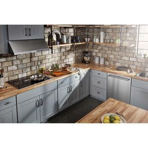 KitchenAid 30 in. 5-Burner Electric Cooktop with Simmer Burner & Power Burner - Stainless Steel, , hires