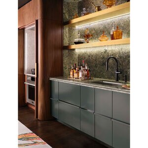 Signature Kitchen Suite 30 in. 4.7 cu. ft. Smart Steam Electric Single Wall Oven with True European Convection - Stainless Steel, , hires