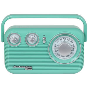 Studebaker Retro Portable AM/FM Radio - Teal, , hires