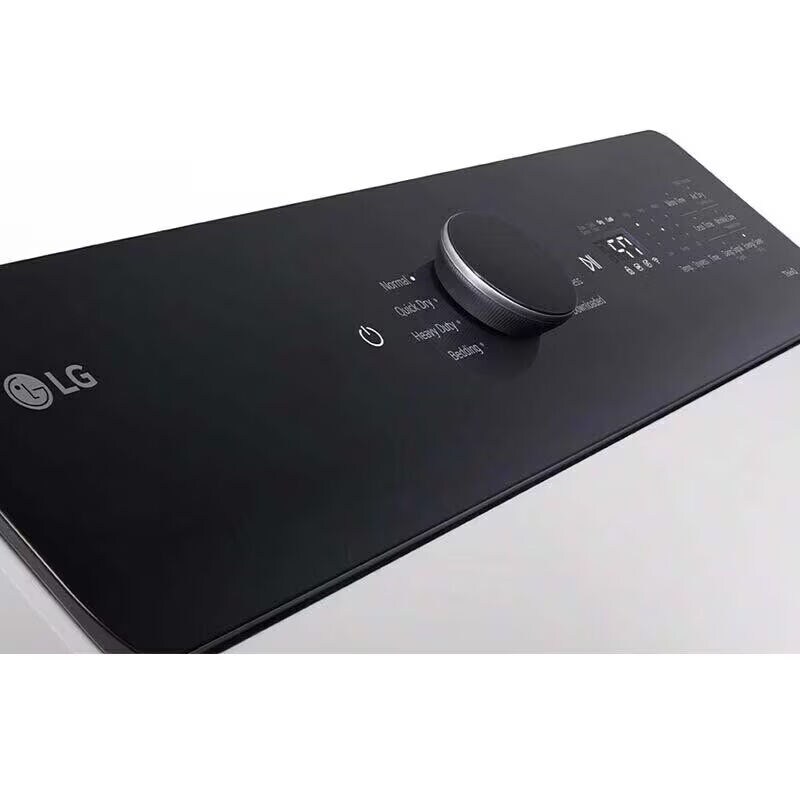 LG 27 in. 7.3 cu. ft. Smart Electric Dryer with EasyLoad Door & AI Sensor Dry - Alpine White, Alpine White, hires