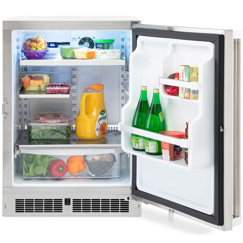 Viking 5 Series 24 in. 5.1 cu. ft. Outdoor Undercounter Refrigerator - Stainless Steel, , hires