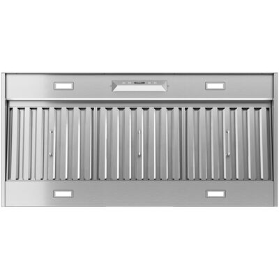 Zephyr Monsoon II 48 in. Ducted Standard Style Range Hood with 650 CFM, 5 Fan Speeds & 4 LED Lights - Stainless Steel | AK9346CS