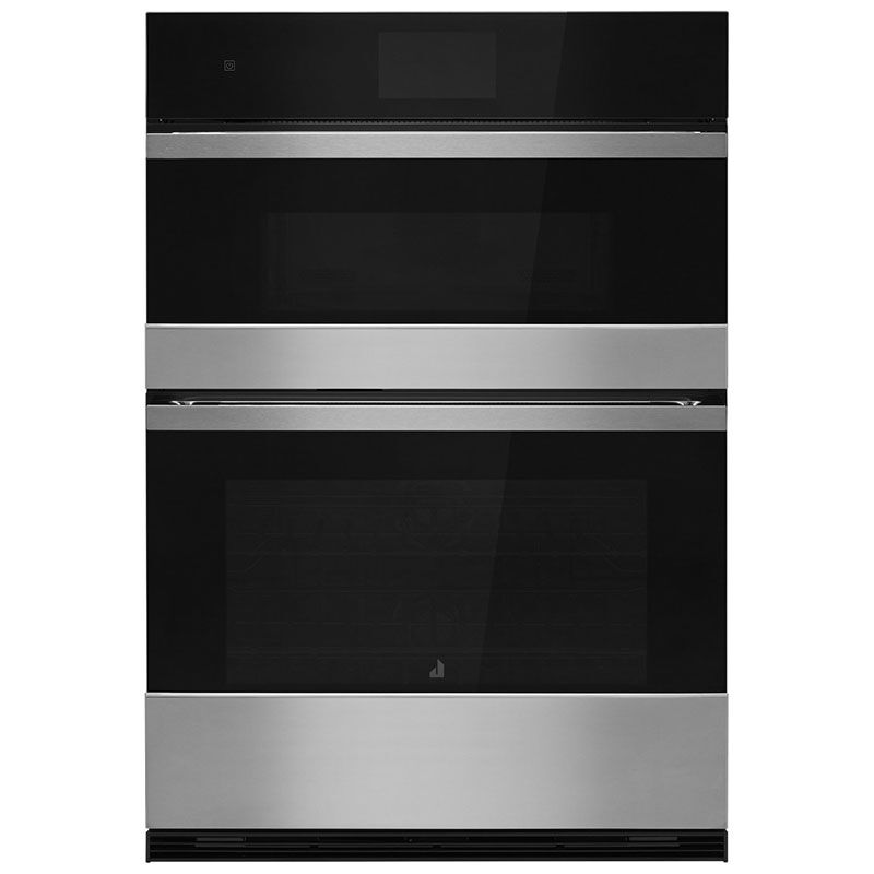 JennAir Noir 30 in. 6.4 cu. ft. Smart Speed Electric Microwave/Wall Oven Combo with Dual Convection & Sensor Cooking - Floating Glass Black, , hires
