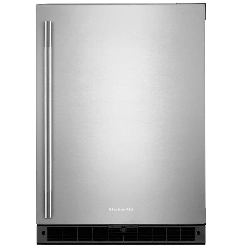 KitchenAid 24 in. 5.0 cu. ft. Undercounter Refrigerator - Stainless Steel, , hires