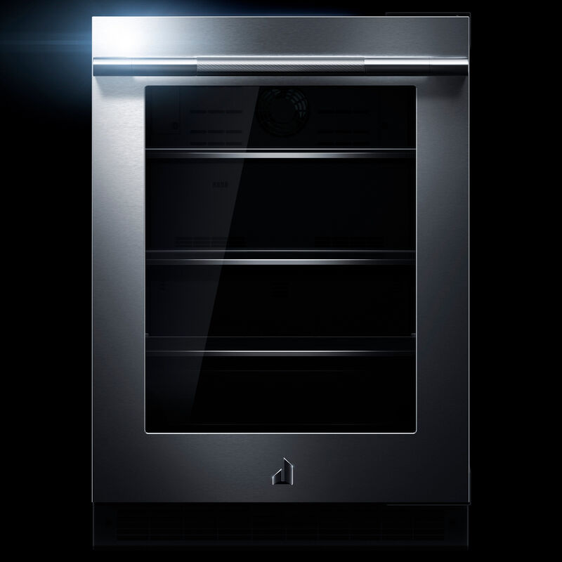 JennAir Rise 24 in. 5.2 cu. ft. Built-In Undercounter Refrigerator - Stainless Steel, , hires