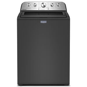 Maytag Pet Pro 27 in. 4.7 cu. ft. Top Load Washer with Agitator - Volcano Black, Volcano Black, hires
