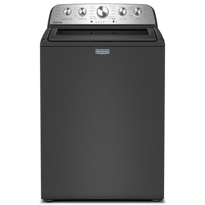 Maytag Pet Pro 27 in. 4.7 cu. ft. Top Load Washer with Agitator - Volcano Black | MTW5605RU