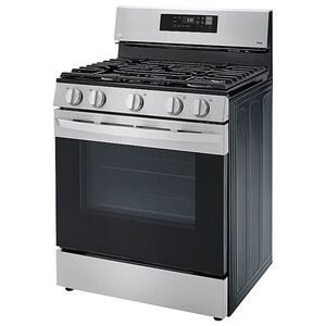 LG 30 in. 5.8 cu. ft. Smart Gas Range with 5 Sealed Burners - Stainless Steel, , hires